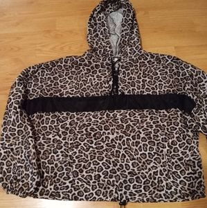 Leopard jacket windbreaker